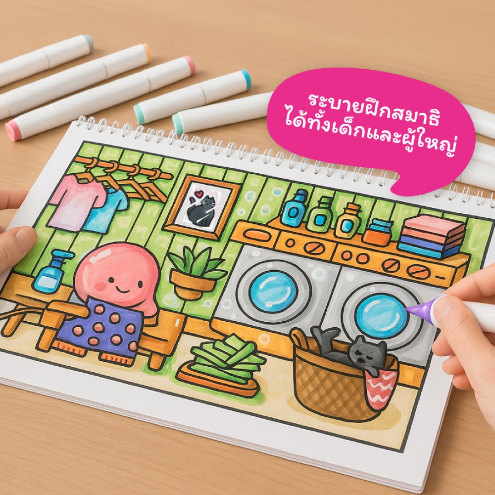 สมุดระบายสี น้องเยลลี่ Bailey Blob ภาพที่ 3