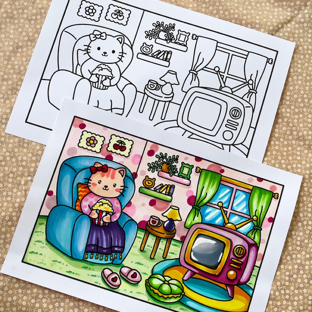 สมุดระบายสี น้องแมว Meow Suzie ภาพที่ 2