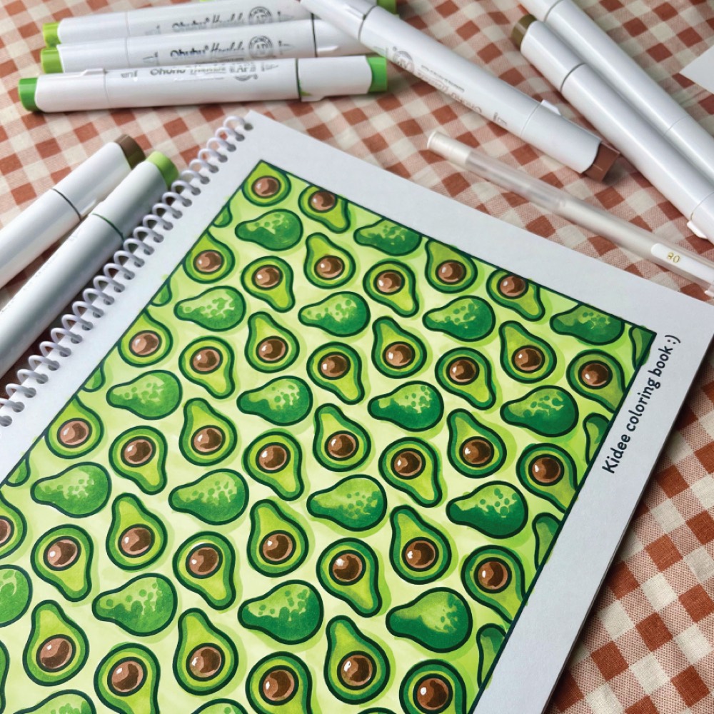 สมุดระบายสี Pattern Lover ภาพที่ 6