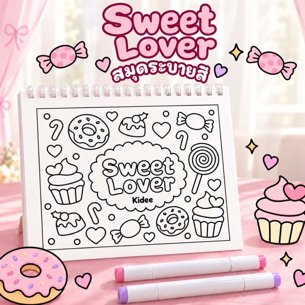 สมุดระบายสี Sweet Lover